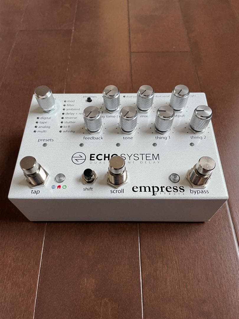 ギター empress ECHOSYSTEM DUAL ENGINE DELAY