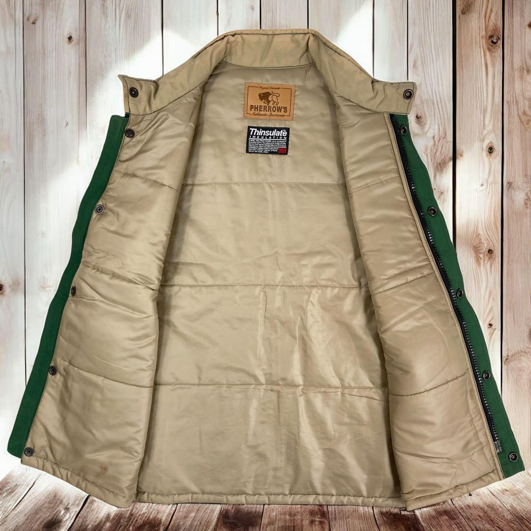 10M359◯ PHERROW'S 中綿 シンサレート ベスト アウター 秋冬