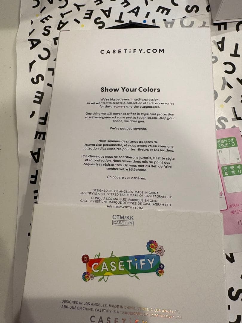 ケースティファイ　ケース　村上隆　i phone16