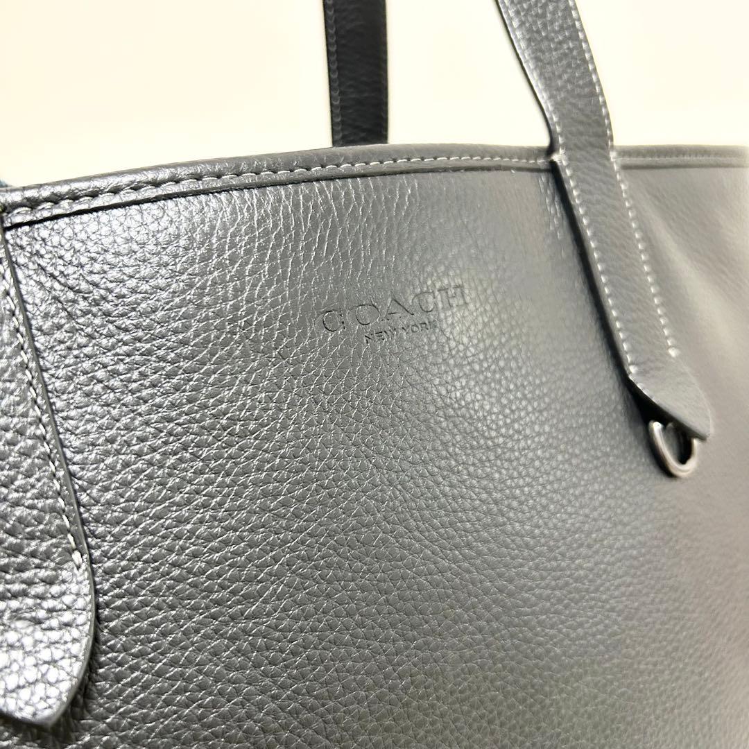 美品　コーチ　サリバントートバッグ　オールレザー　C9876 A4収納　大容量