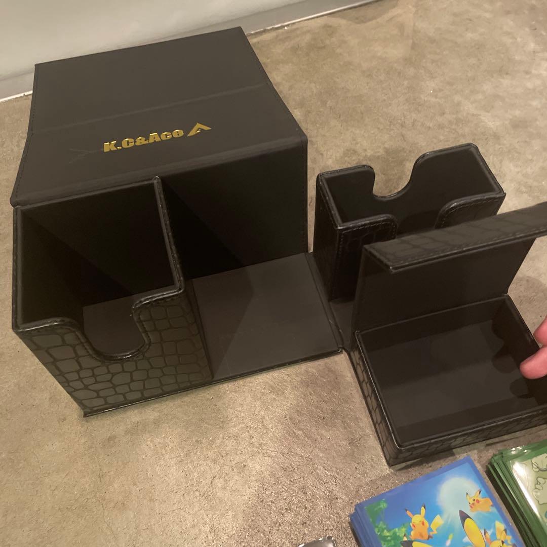 ポケカサプライ　デッキシールド　ダメカン　デッキケース　ラバープレイマットセット