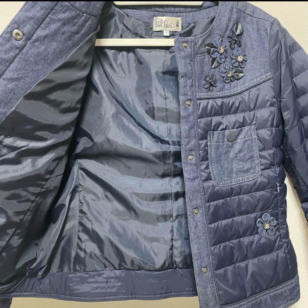 BelPaci ベルパーチ ジャケット アウター ダウン 羽織り　大きめサイズ