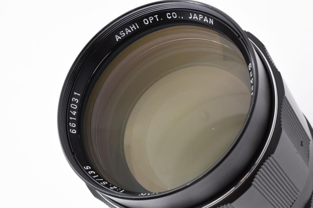 #19 6枚玉 ペンタックス SMC TAKUMAR 135 F2.5 レンズ