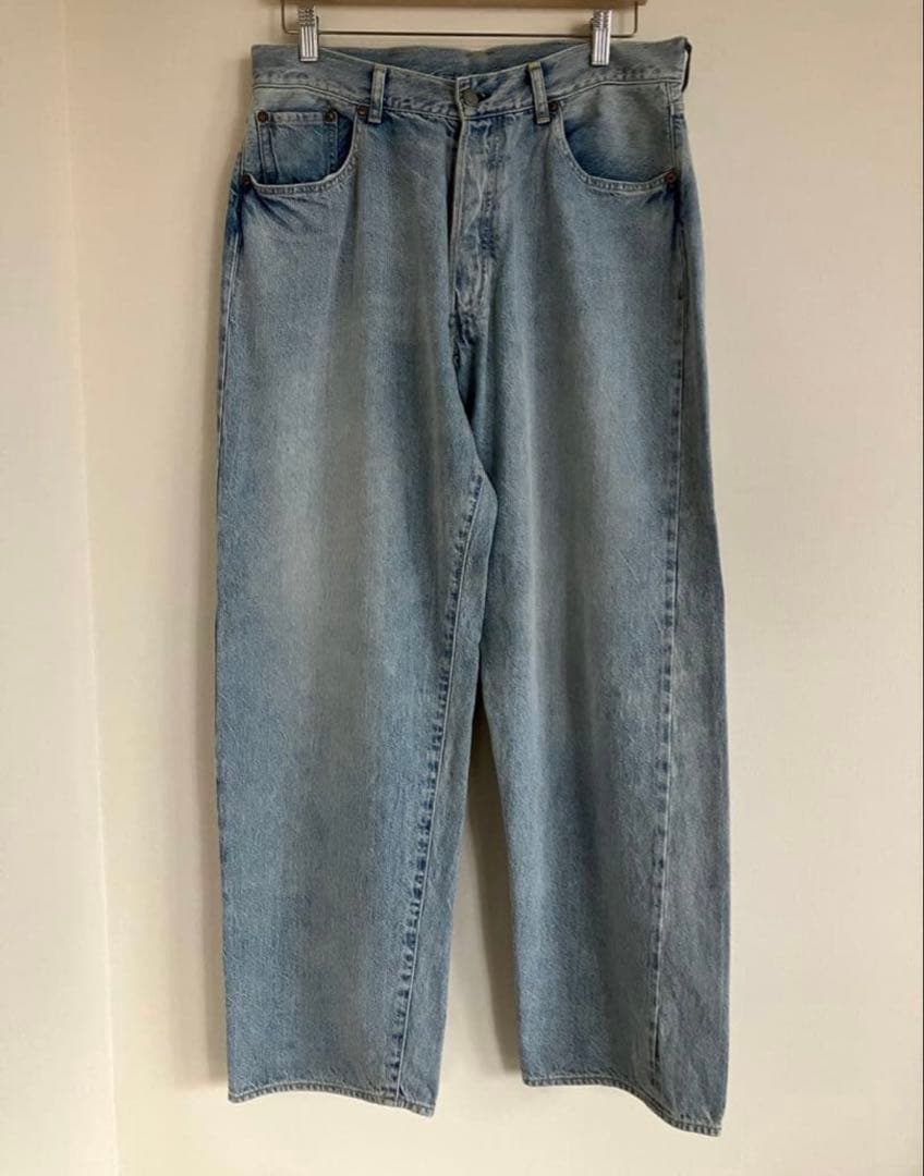 最終価格COMOLI U03-03014 Denim 5P Pant サイズ2