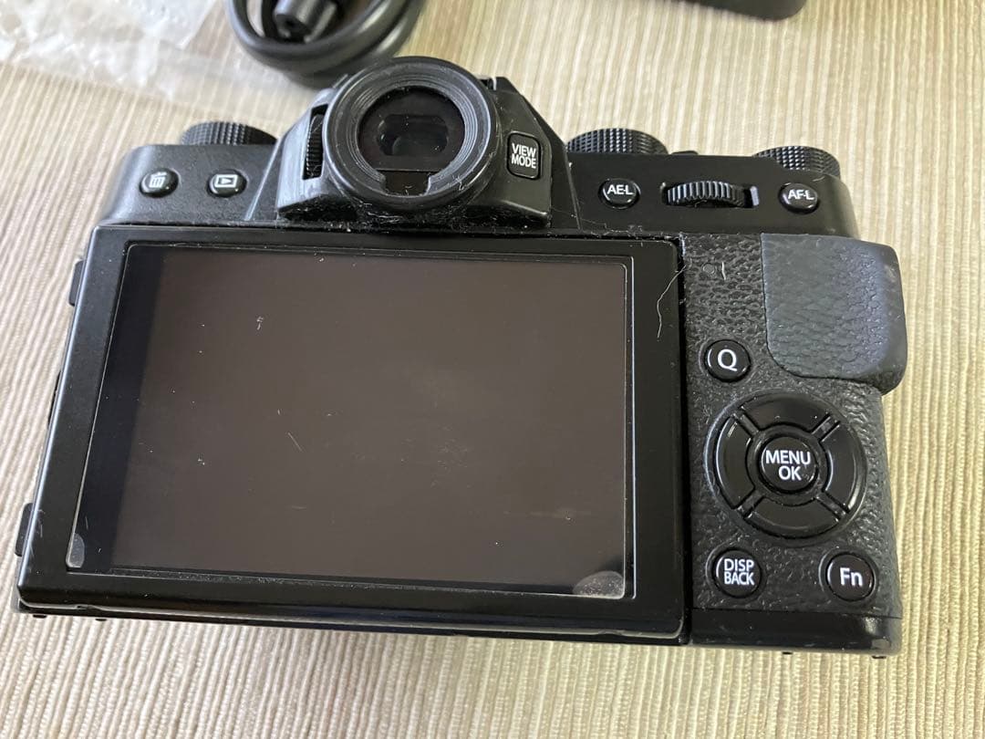 【ジャンク品】FUJIFILM X-T10 ブラックレンジファインダーカメラ
