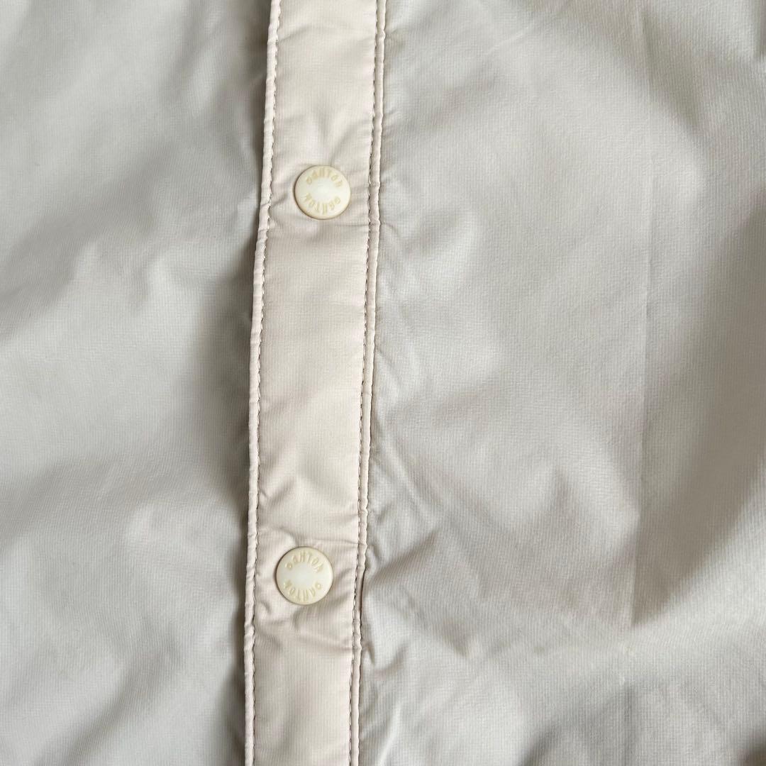 DANTON/ダントン]ナイロンタフタ インサレーションノーカラージャケットXS