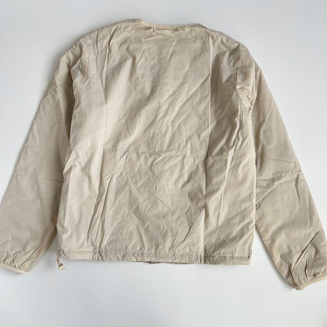 DANTON/ダントン]ナイロンタフタ インサレーションノーカラージャケットXS