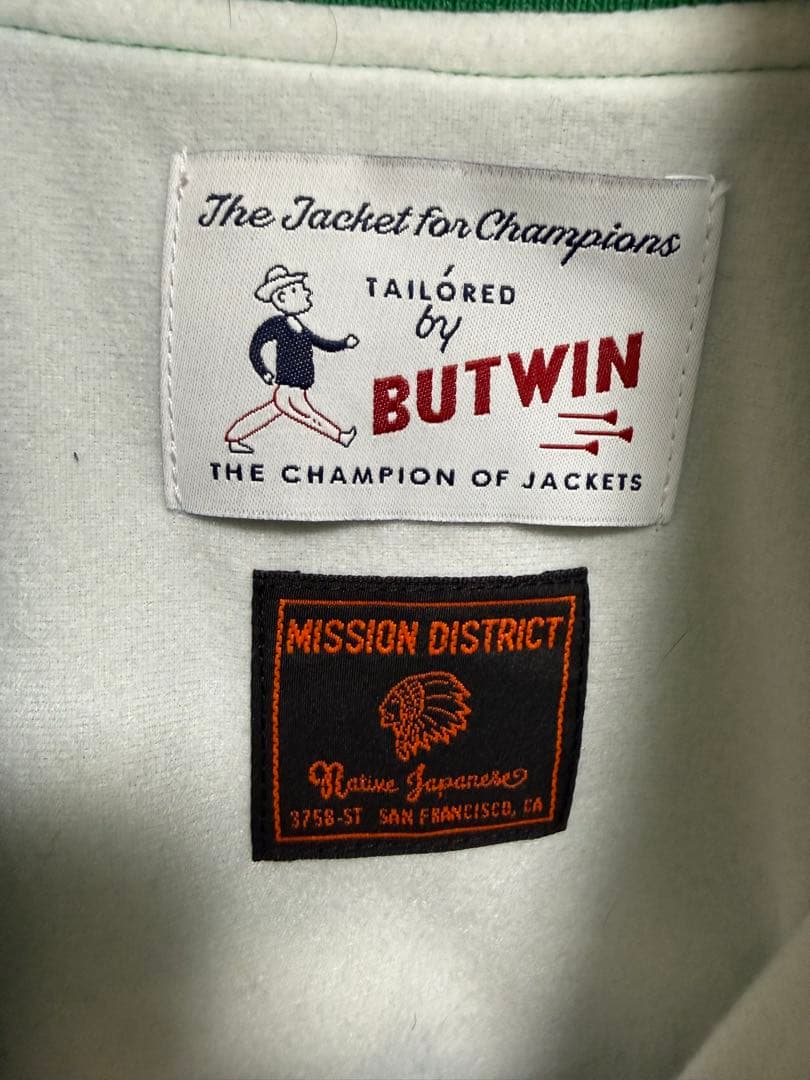 ネイティブジャパニーズ×BUTWIN ナイロンジャケット