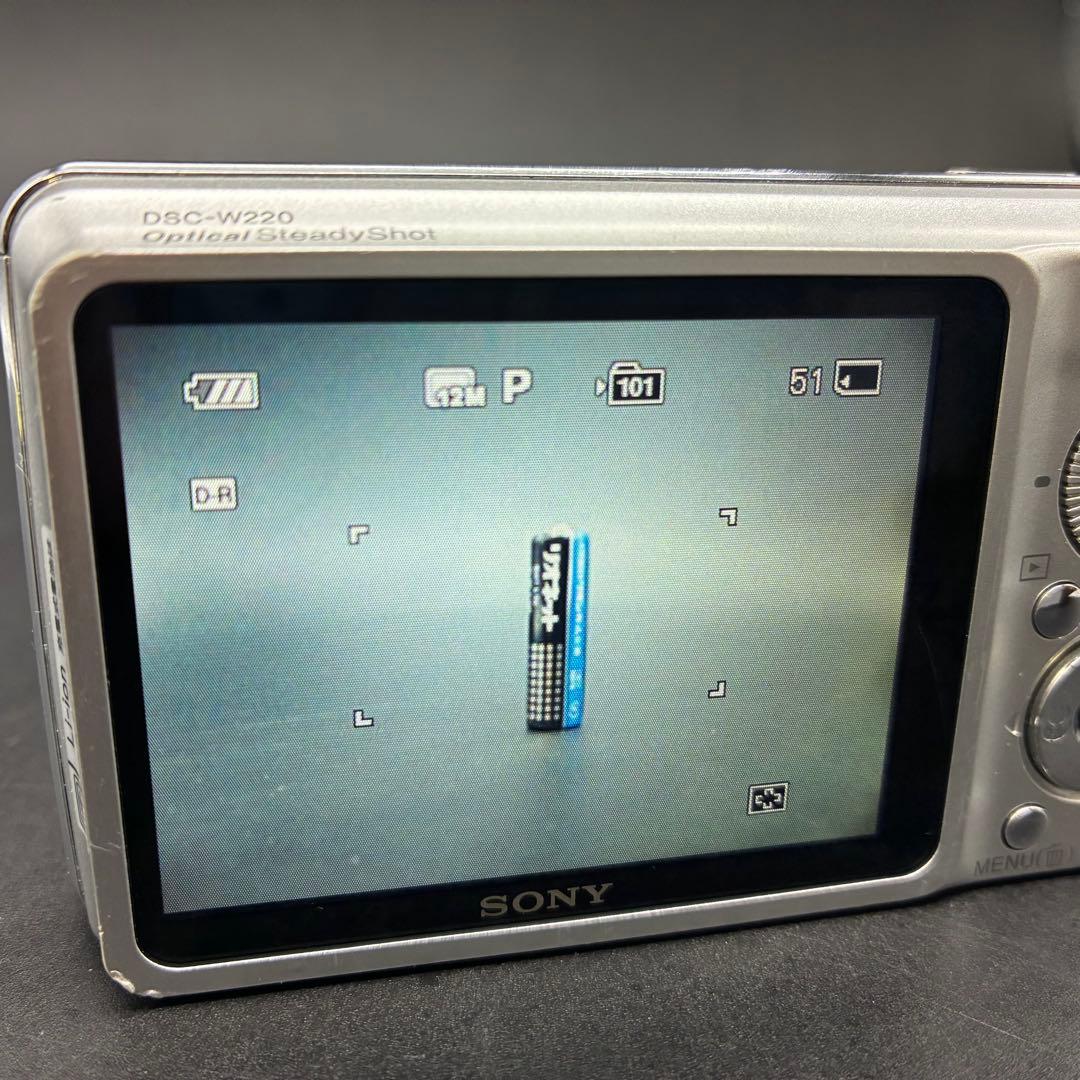 【動作確認済み】SONY Cyber-shot DSC-W220 デジカメ