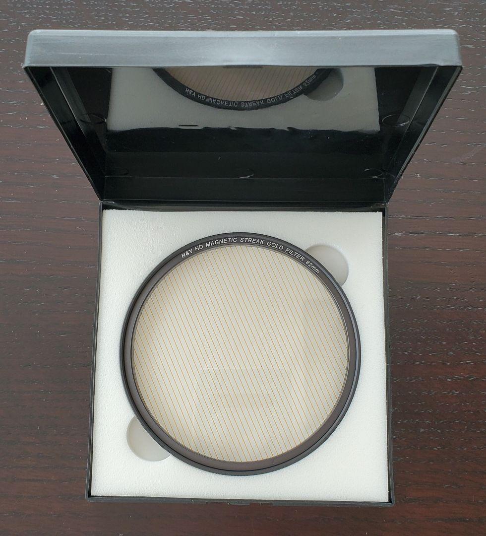 H&Y Magnetic Streak Gold フィルターkit82mm　新品