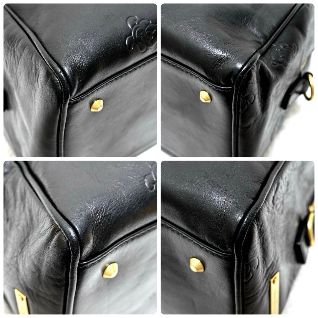 美品 ヒステリックグラマー ボストンバッグ 2way ベア クマ サイドプレート