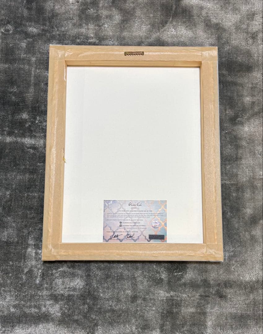 Oliver Gal 43x51cm キャンバスアート　CHANEL