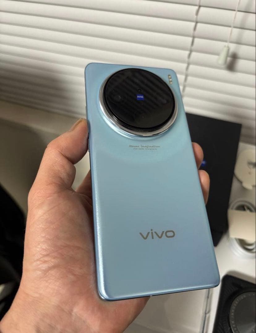 美品 vivo X100 Pro ブルー 中国版＋希少FilMov K