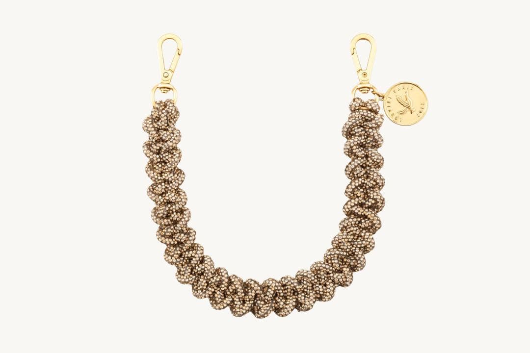 LOUVINI ハンドストラップ　PETIT SCARLETT GOLD