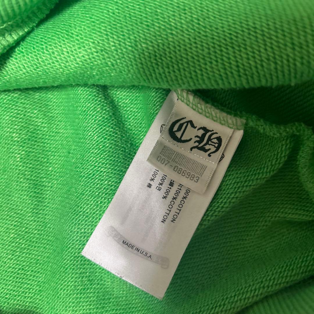 Chrome Hearts 即決価格交渉◎ グリーン フードパーカー