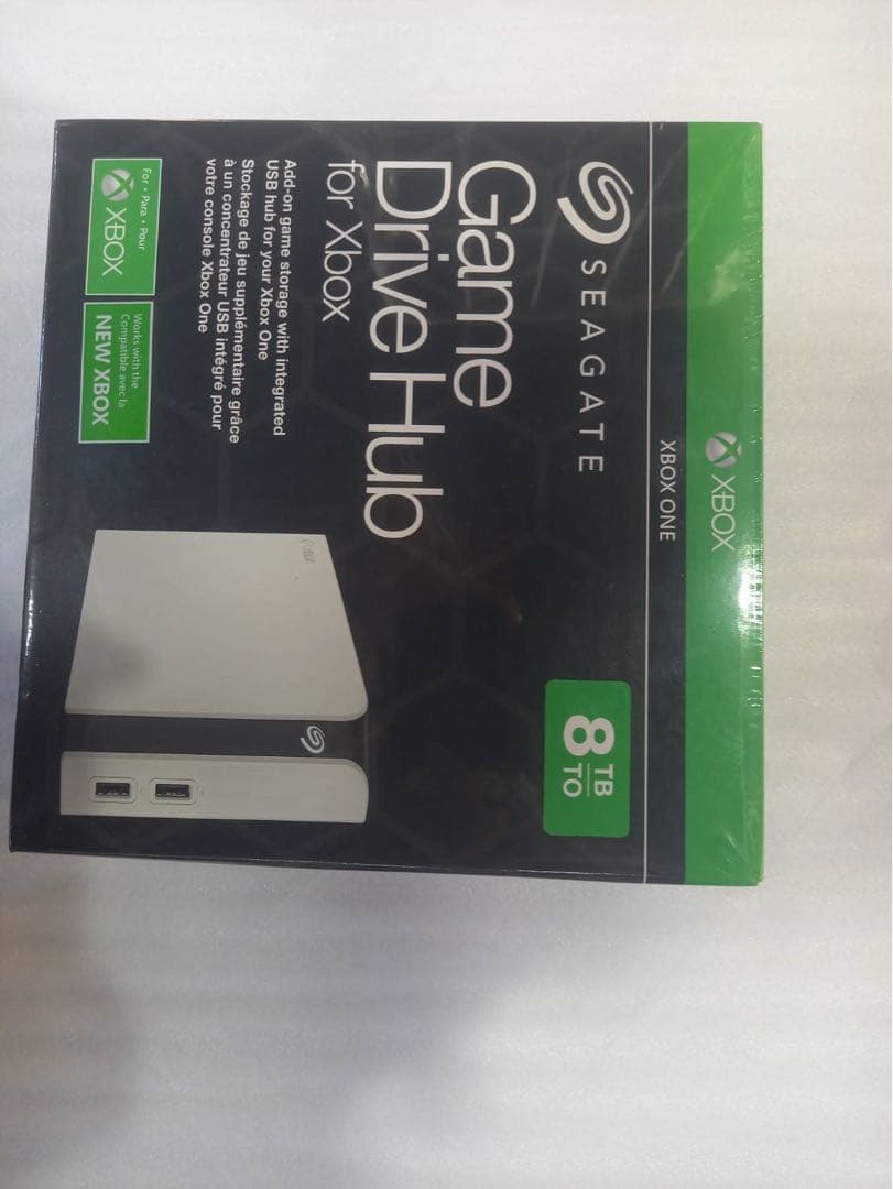 外付けハードディスク・ドライブ SEAGATE Game Drive Hub 8TB Xbox