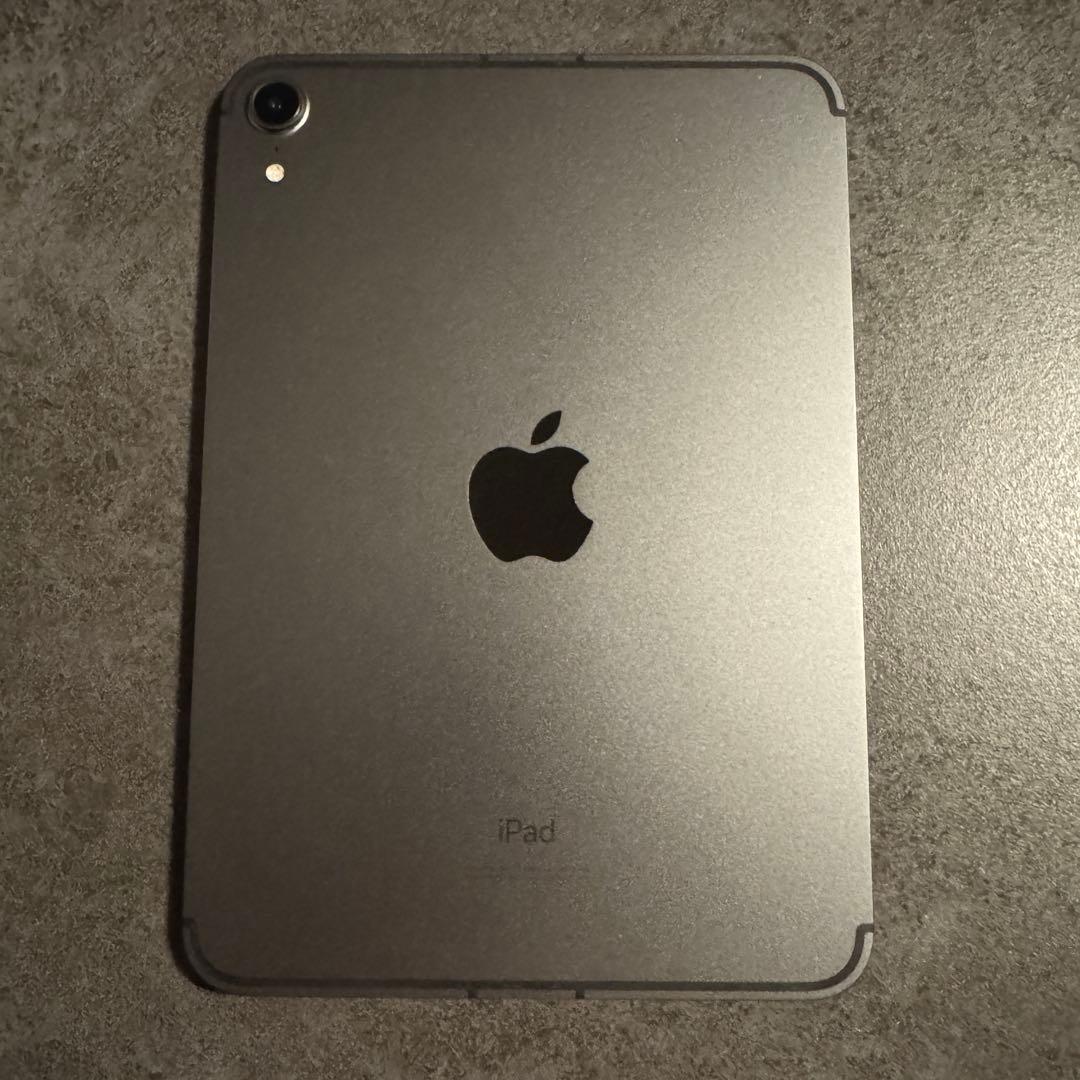 《美品》iPad mini第6世代　セルラー64GB スペースグレイ