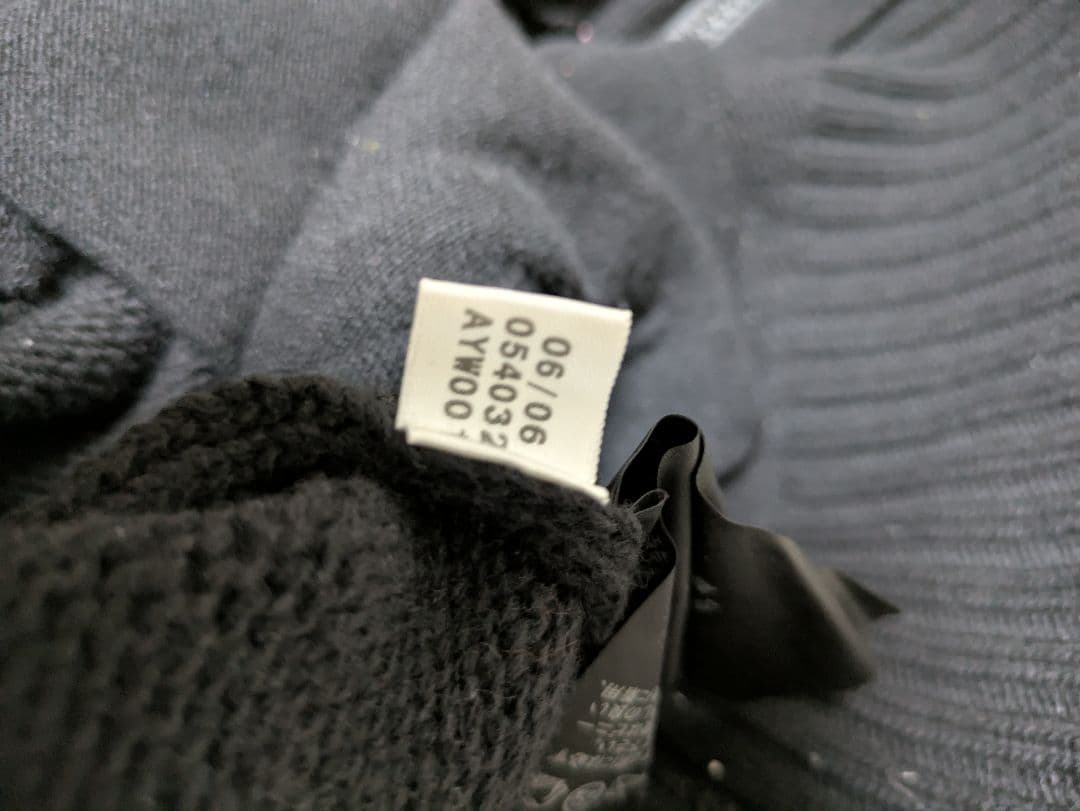 Y-3 2006AW？ ドライバーズニット ウール