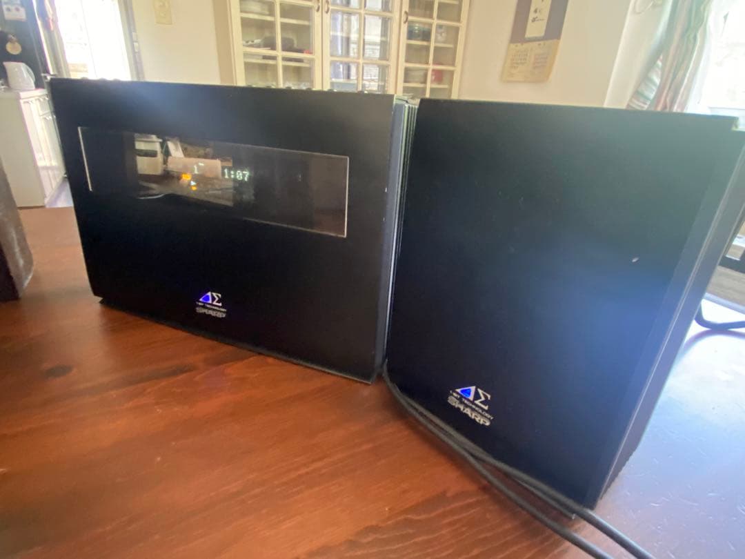 SHARPの1bit5.6MHzミニコンSD-SG40CD.MD動作ドア開閉不具