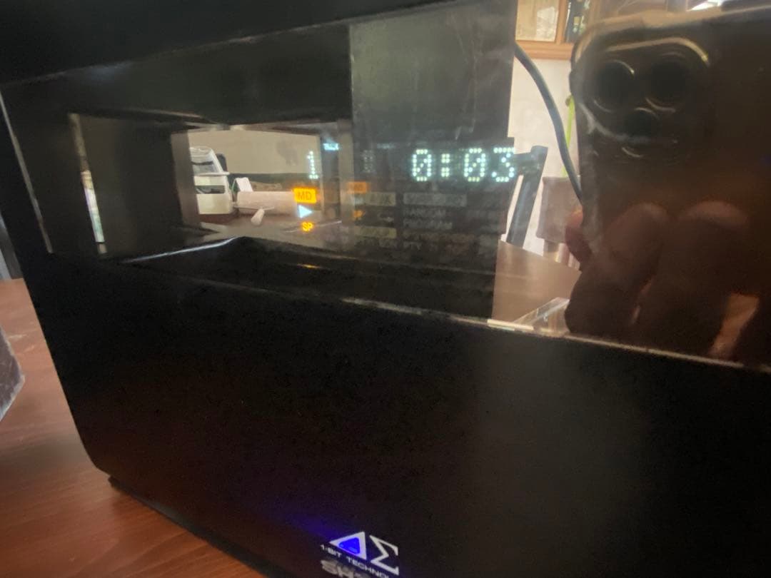 SHARPの1bit5.6MHzミニコンSD-SG40CD.MD動作ドア開閉不具