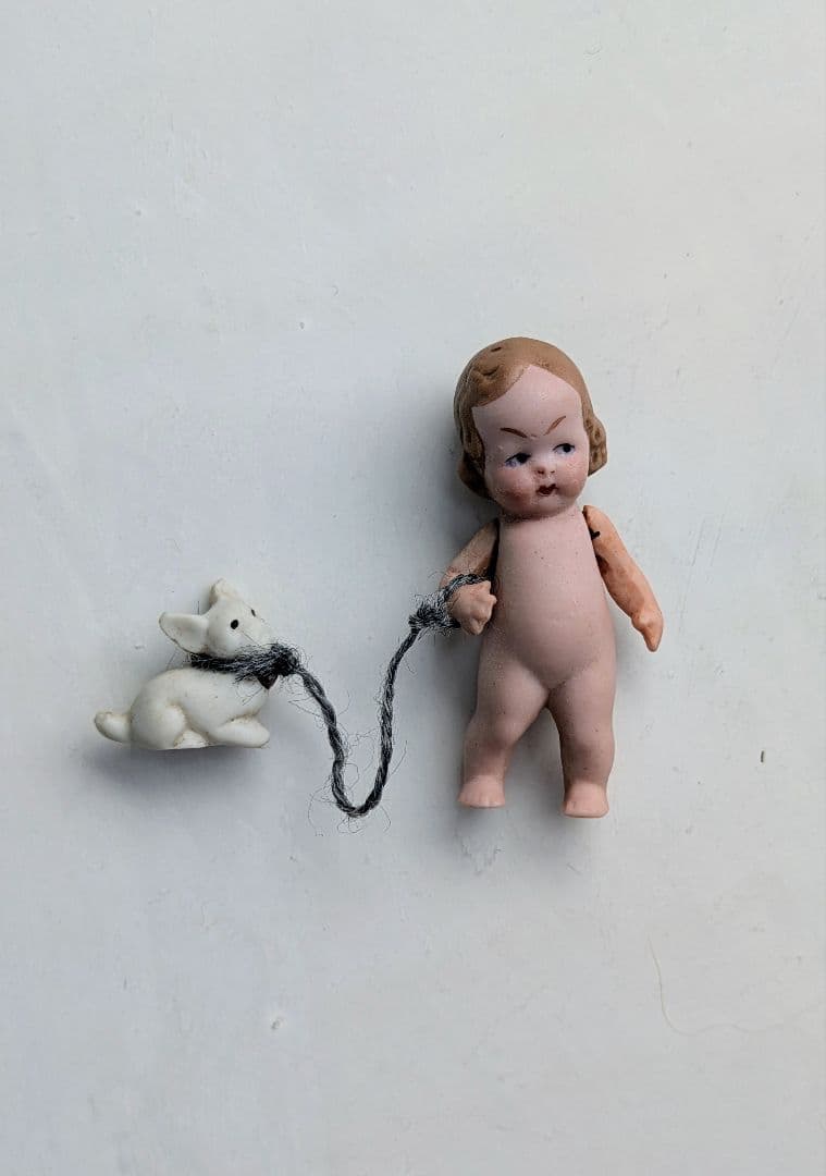 ビスクドール　アンティーク　ミニョネット