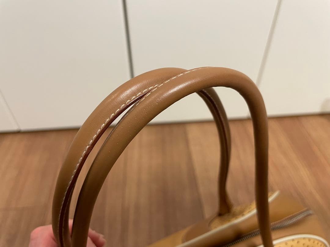 【pabloさん専用】PRADA プラダ　ボストンバッグ ベージュ ブラウン