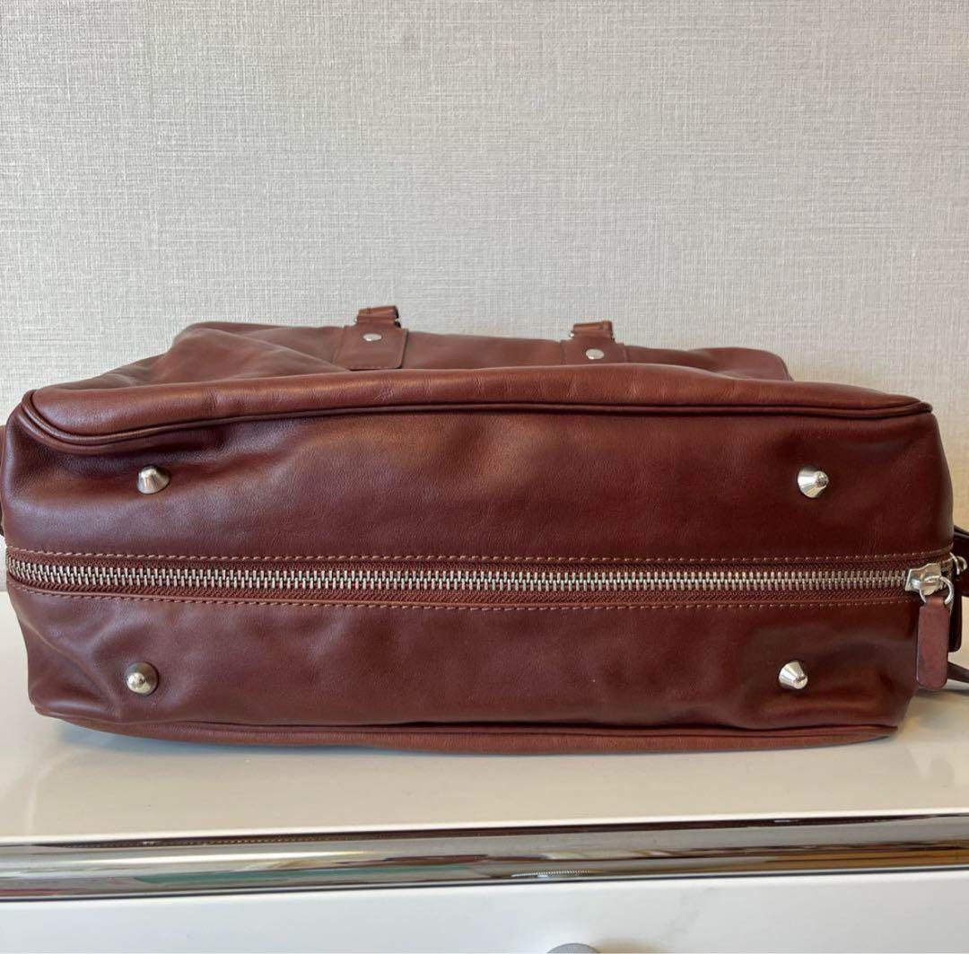 極美品　メゾンマルジェラ×コラボ 逆さまバック　 2WAY ブラウン