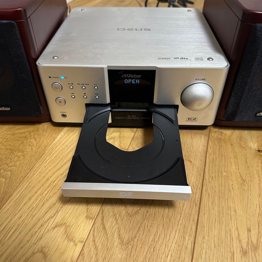 ✨セール品✨Victor EX-AK1 ウッドコーンコンポ K2搭載 ビクター