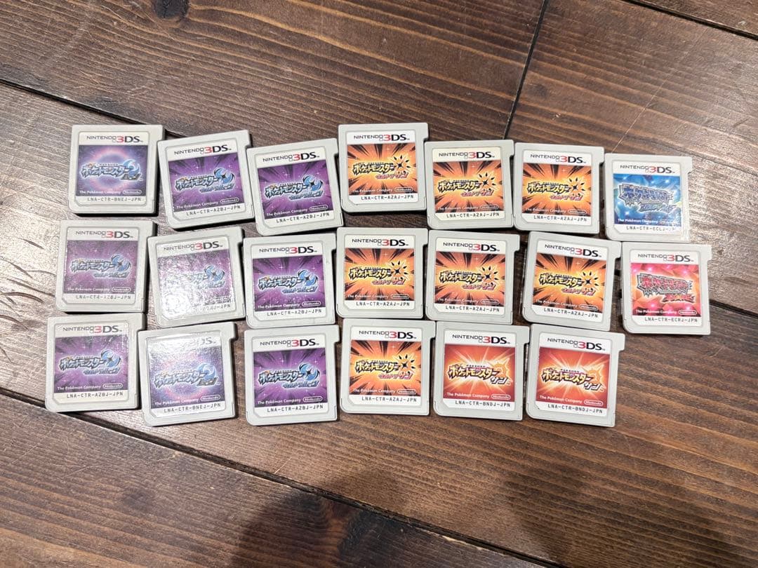 ポケットモンスター ニンテンドー3DSソフト 20本セット