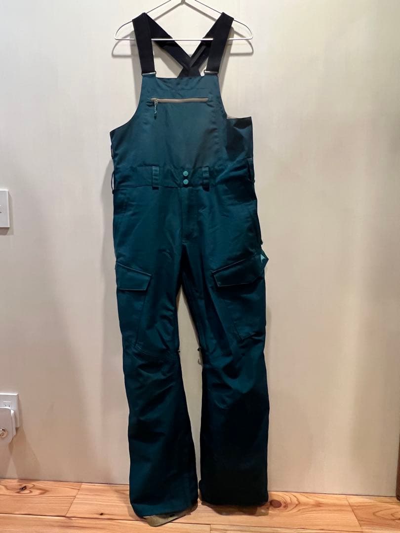 [ak] スノーボードウェア ＋バートン　ゴアテックス　ビブパンツ　上下セット