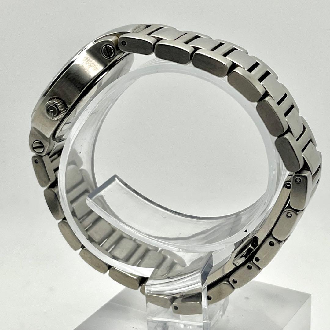 【新品電池/稼動品】GUCCI グッチ 8900L デイト シルバー 黒文字盤