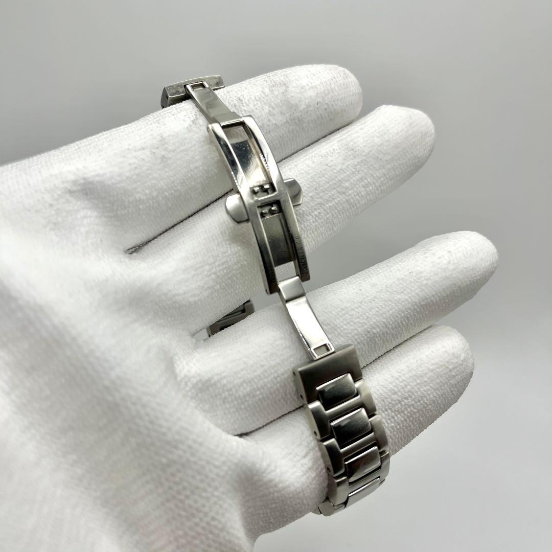 【新品電池/稼動品】GUCCI グッチ 8900L デイト シルバー 黒文字盤