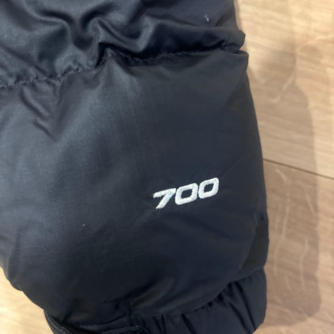 The North Face ブラックダウンジャケット