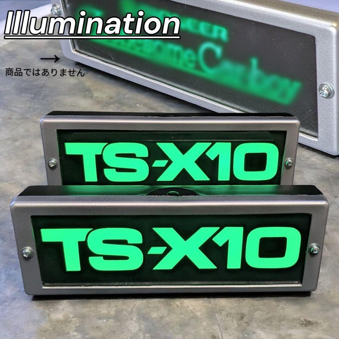 TS-X 10 旧車イルミネーション　LEDサイン　街道レーサー　置き型　2個