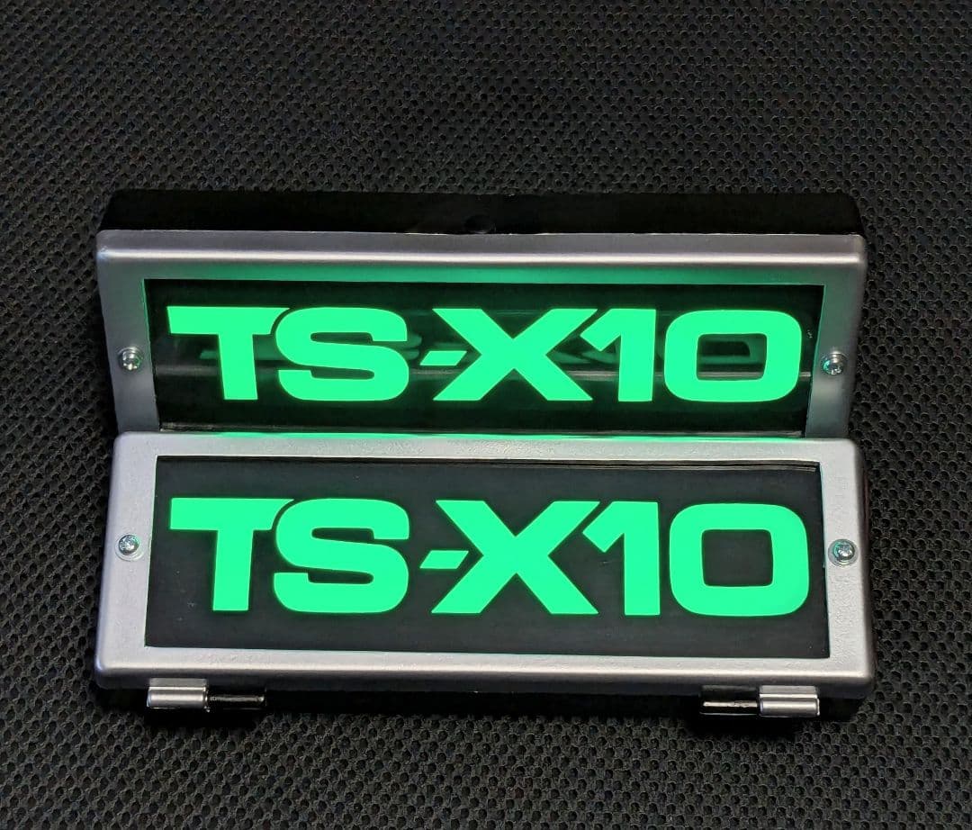 TS-X 10 旧車イルミネーション　LEDサイン　街道レーサー　置き型　2個