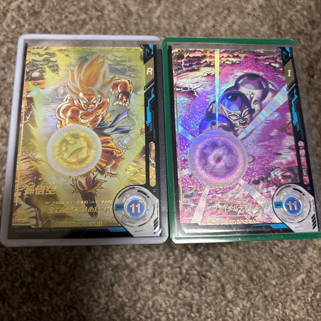 ドラゴンボールダイバーズ sdv3-011パラレル　sdv3-018パラレル