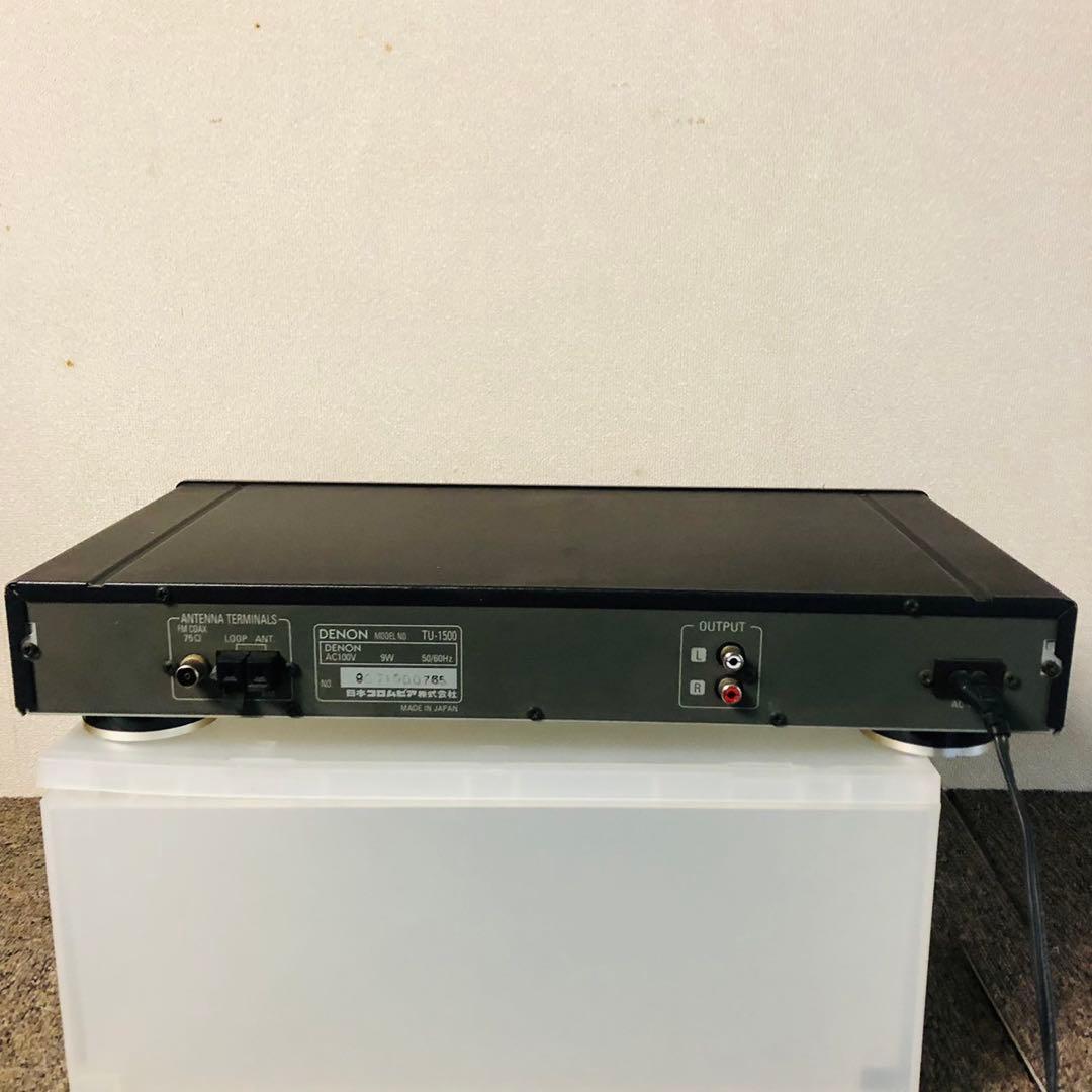 F33早い者勝ち✨デノン DENON AM/FMステレオチューナー