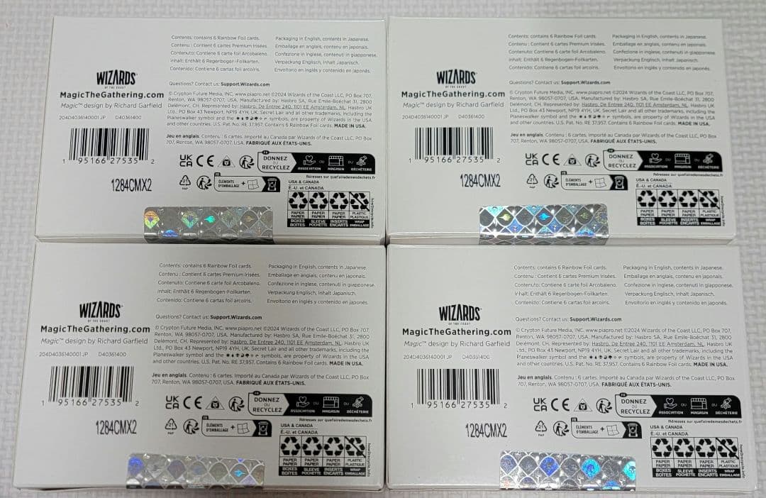 新品・未開封!! MTG 初音ミク 夏 日本語版 FOIL 4セット