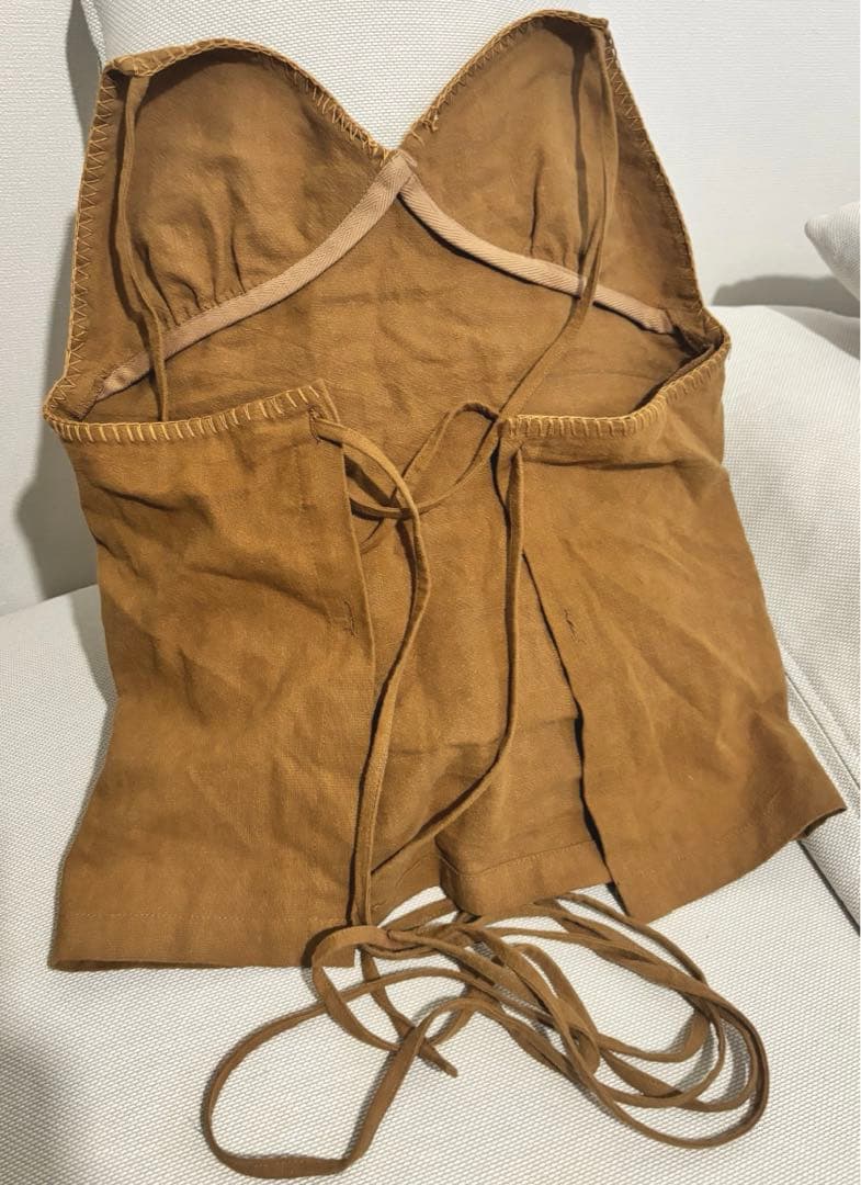 値下げ！　Papier パピエ　2025 ss エプロン　apron