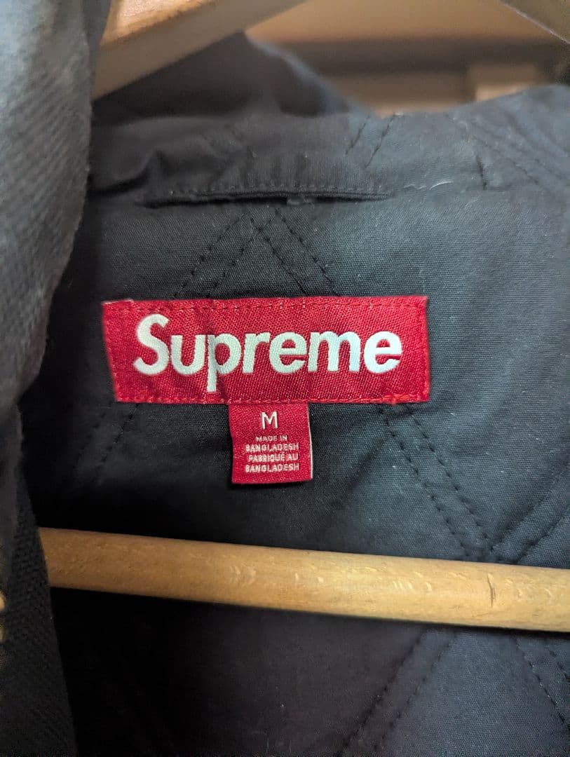 Supreme Thrasher刺繍 フード付きパーカー M ブラック