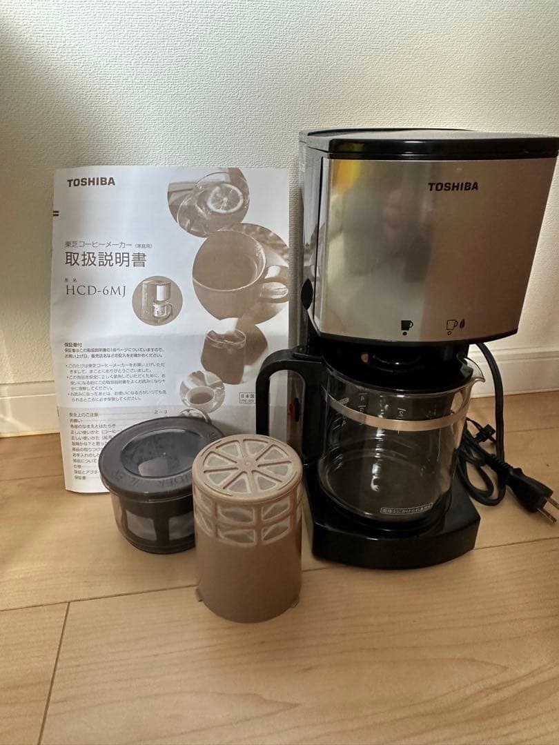 TOSHIBA HCD-6MJ コーヒーメーカー