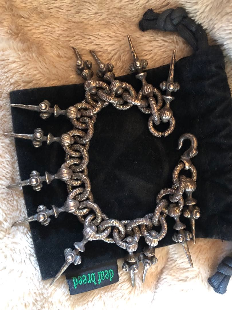 deaf breed 13万正規品デフブリードb-3ブレスレットgackt