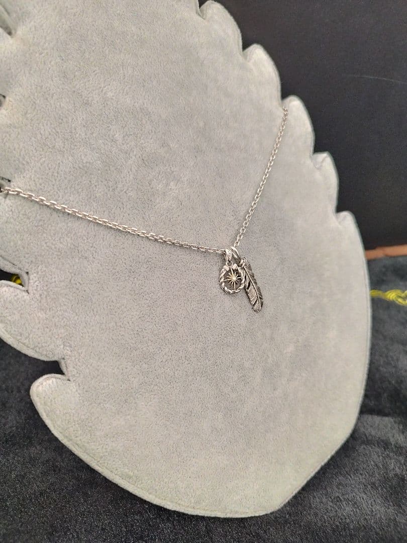 SAAD ネックレス シルバー925 silver925 フェザー 太陽神