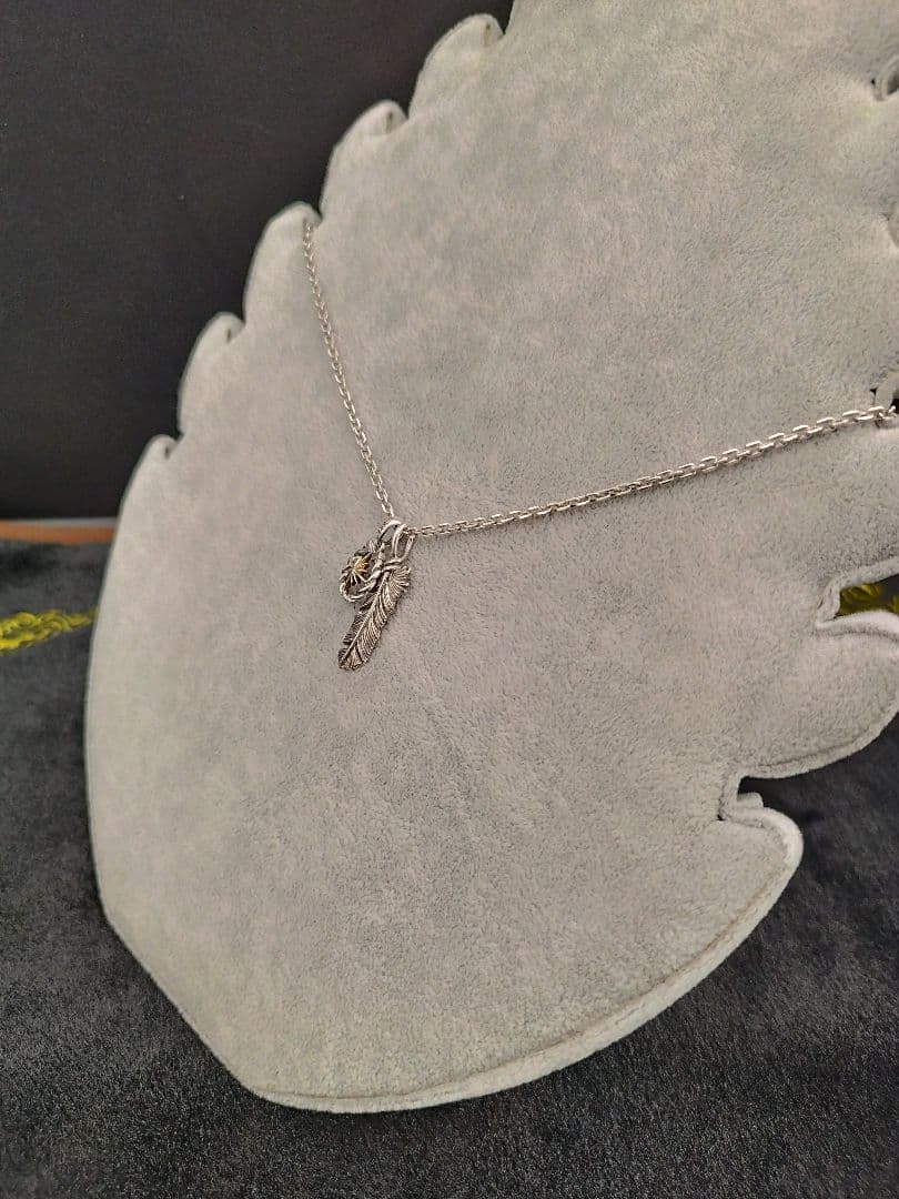 SAAD ネックレス シルバー925 silver925 フェザー 太陽神
