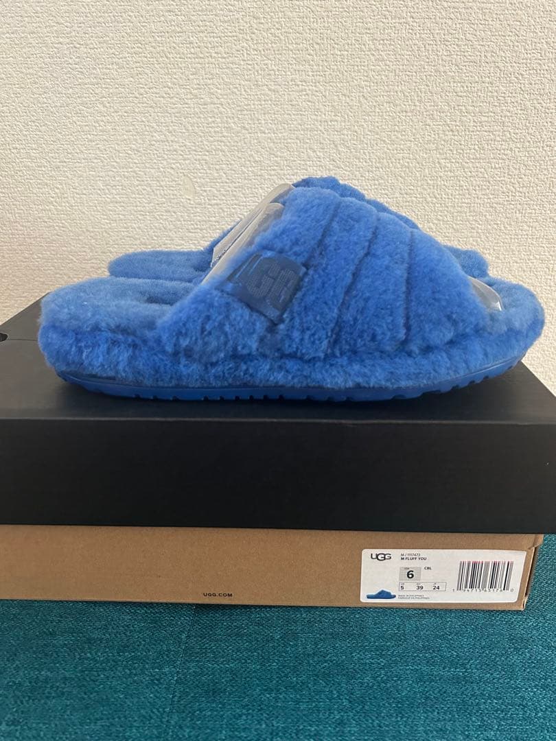 UGG サンダル 青 6