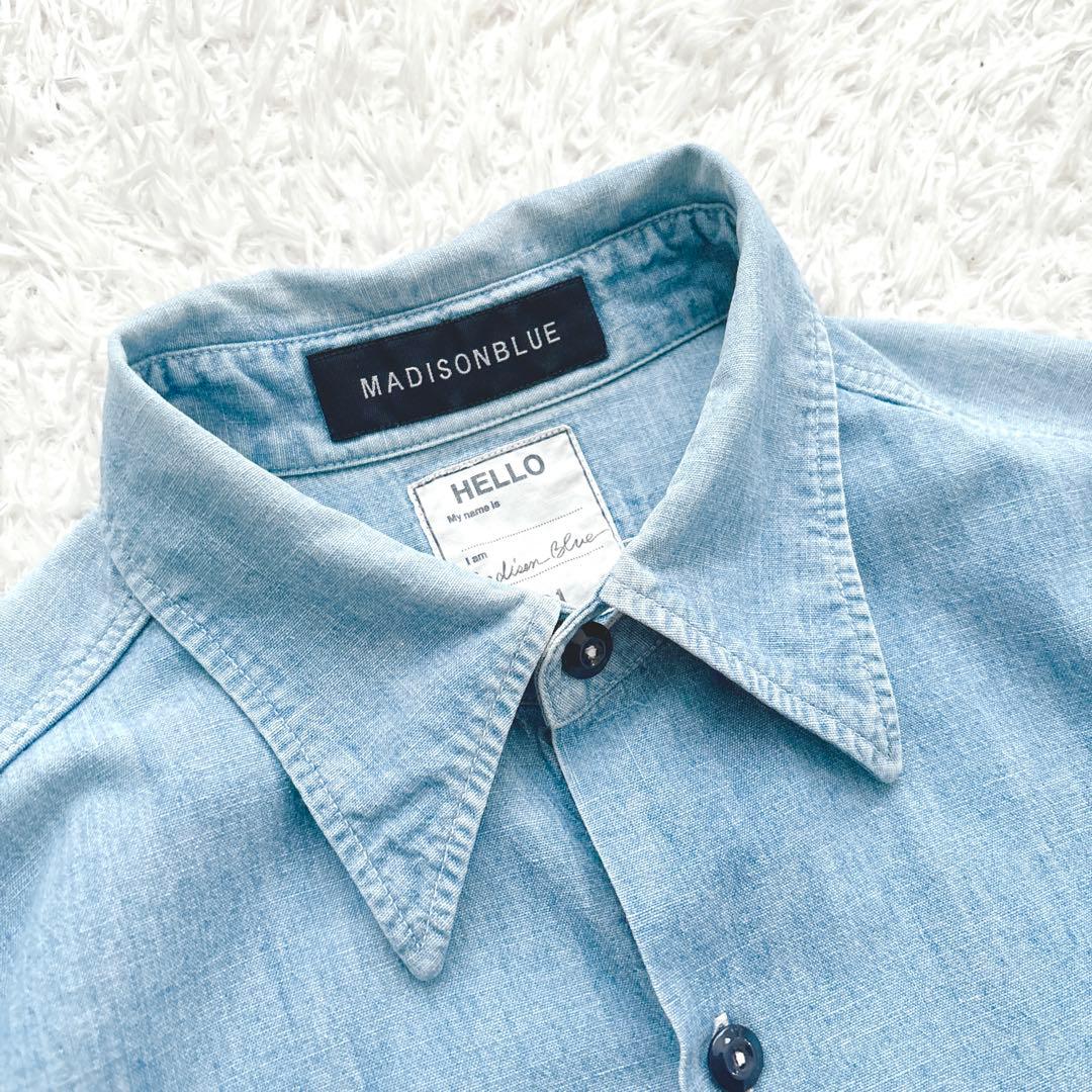 good44★様　マディソンブルー ハンプトン シャンブレーシャツ 01