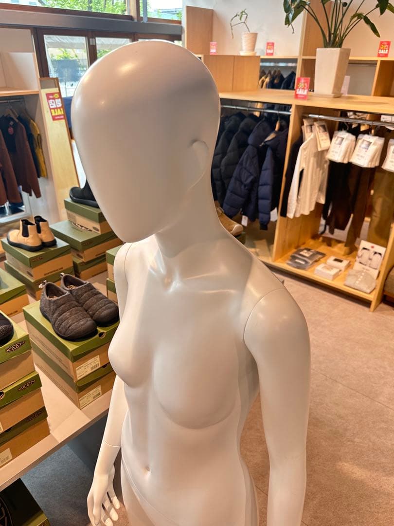 女性用ホワイトマネキン　PWAA552EA