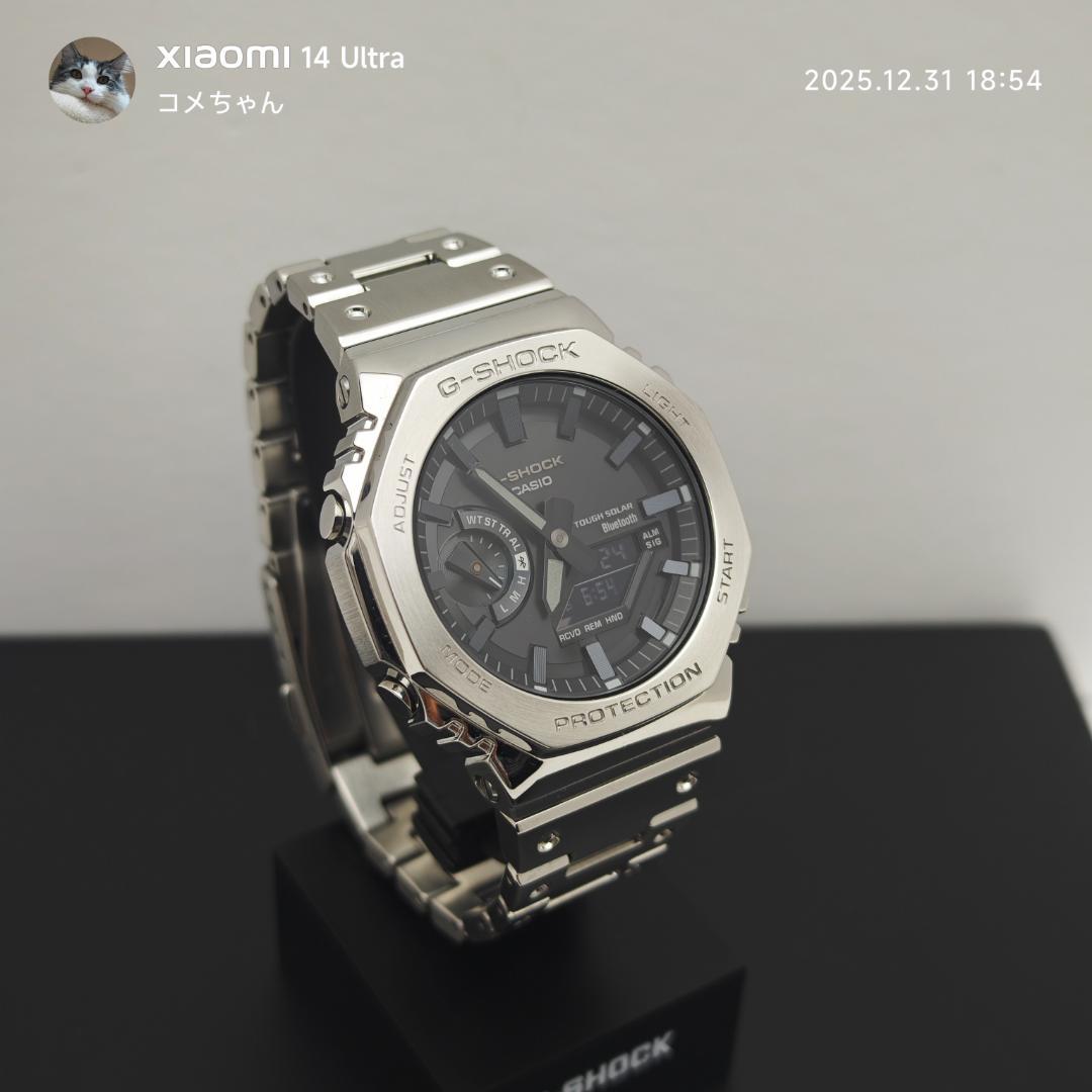 【美品】カシオ G-SHOCK　GM-B2100D-1AJF