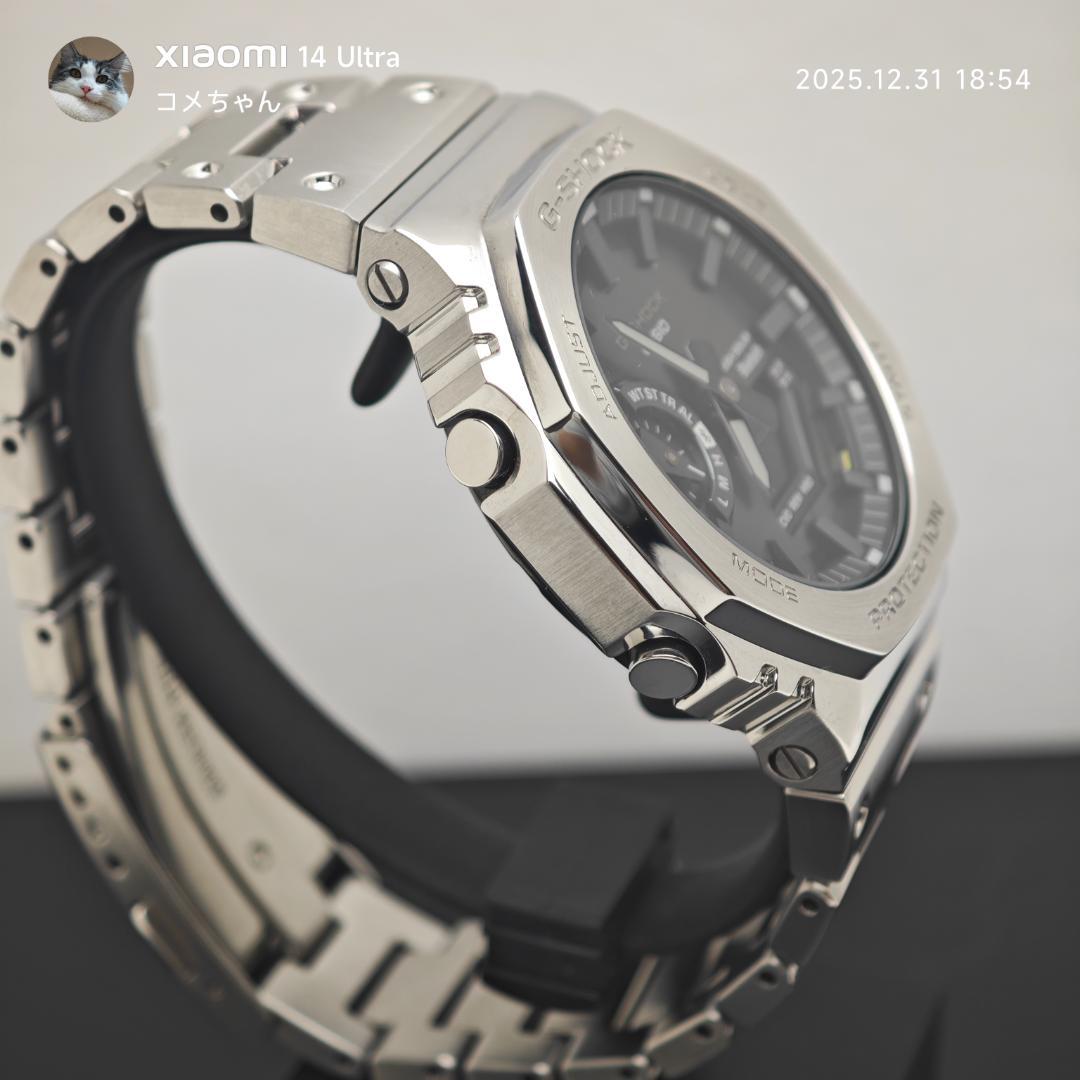 【美品】カシオ G-SHOCK　GM-B2100D-1AJF