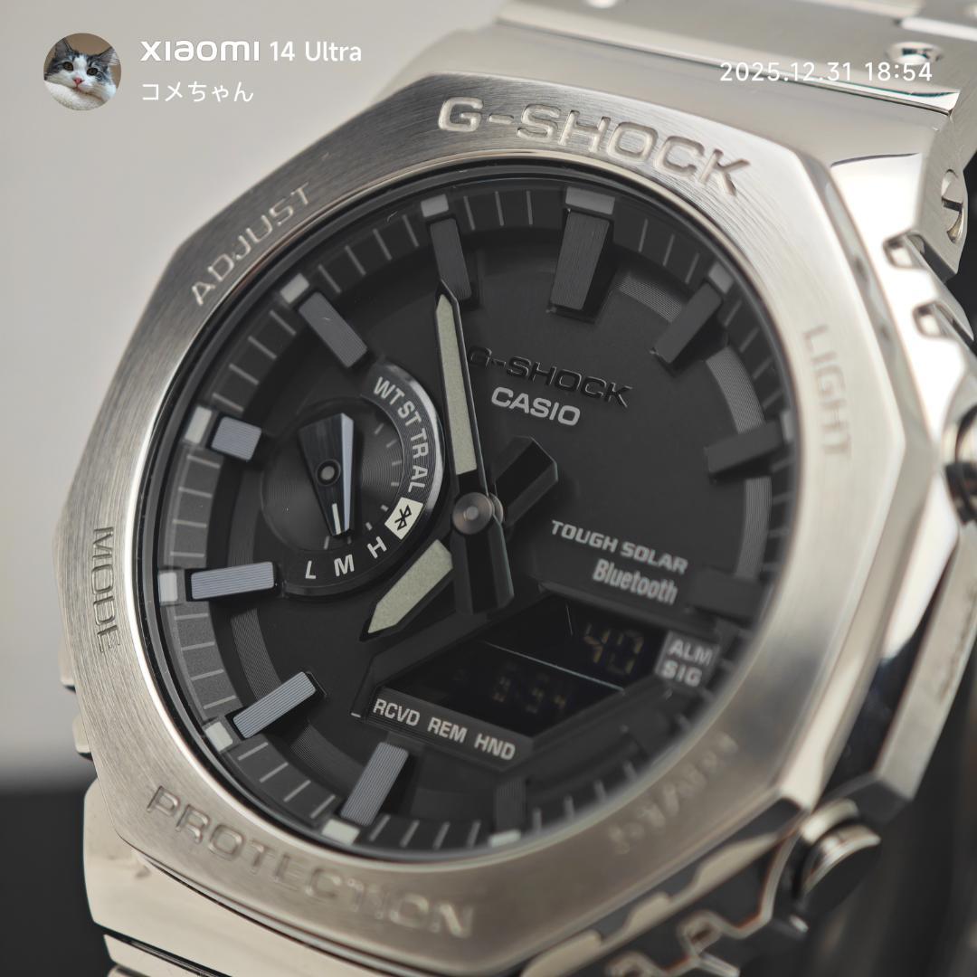 【美品】カシオ G-SHOCK　GM-B2100D-1AJF